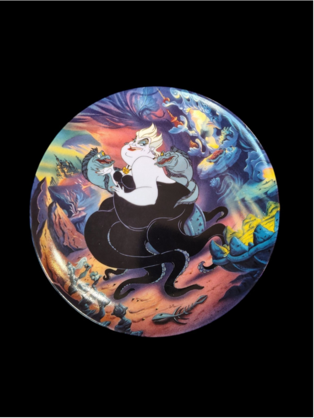 from the Bradford Exchange Ursula Disney Villains numbered collectors Plate